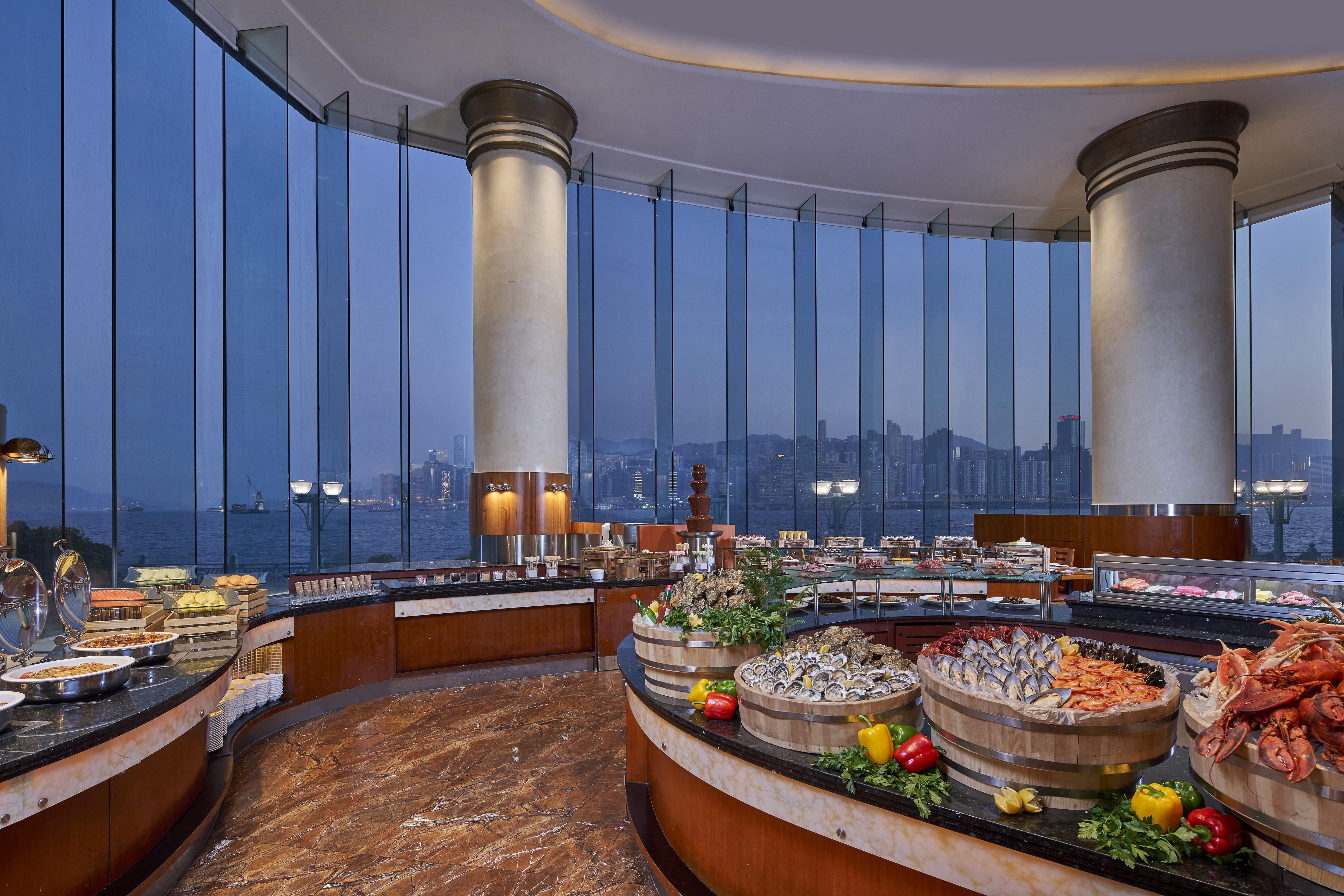 Harbour Grand Kowloon Hotel Hong Kong Ngoại thất bức ảnh The Club Lounge at the Westin Shanghai