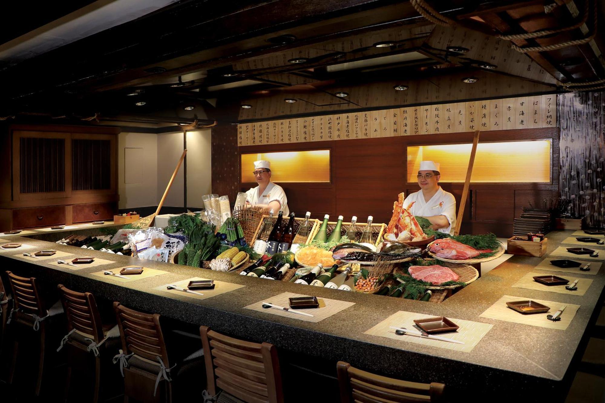 Harbour Grand Kowloon Hotel Hong Kong Ngoại thất bức ảnh Sushi bar